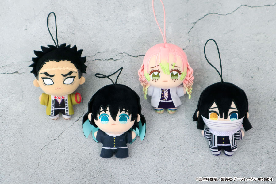 アニメ「鬼滅の刃」のプライズ第3弾(フクヤ) 1月下旬頃から、 全国の一