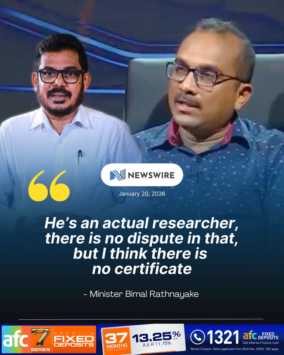 NewsWire 🇱🇰 tweet media