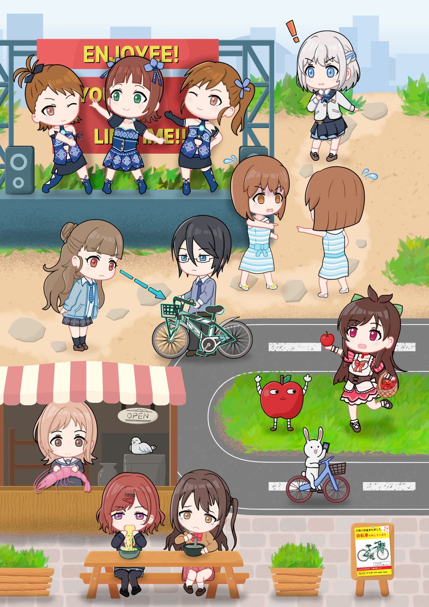 My submission for the doujinshi collaboration "知音MAD客" last year, created with #Blender and #greasepencil . Maybe I should improve my painting skills before developing more painting add-ons...
#音MAD #アイドルマスター (存疑)