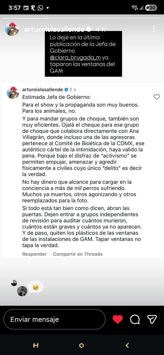 ⁦<a href="/ClaraBrugadaM/">Clara Brugada Molina</a>⁩