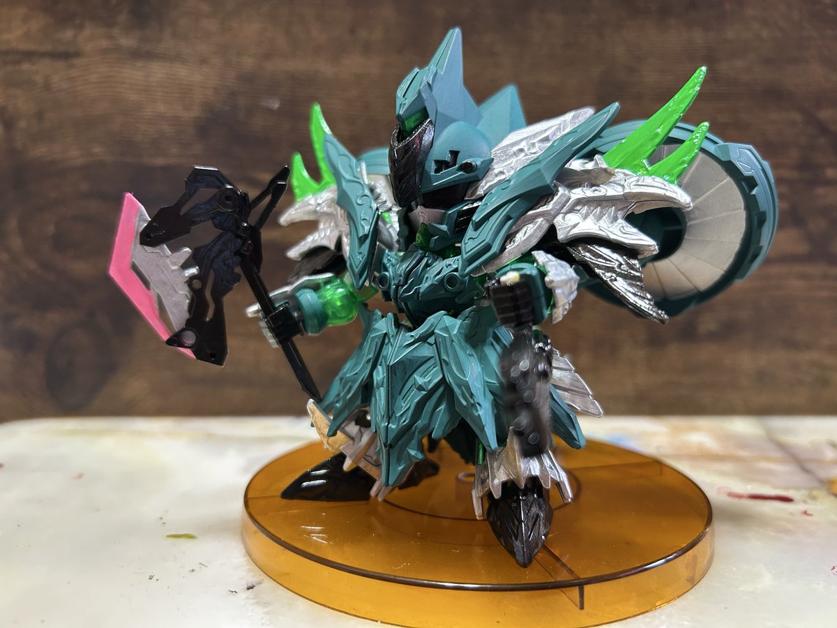 I37EP6XejCPohst's tweet image. #魅力のある緑を見せてください見た人全員強制
量産型スペリオルグリーンドラゴン…
こんにちは
正月休み明けからのお仕事ハードモードの峠を越えられそうな気がする…
本日もよろしくお願いします