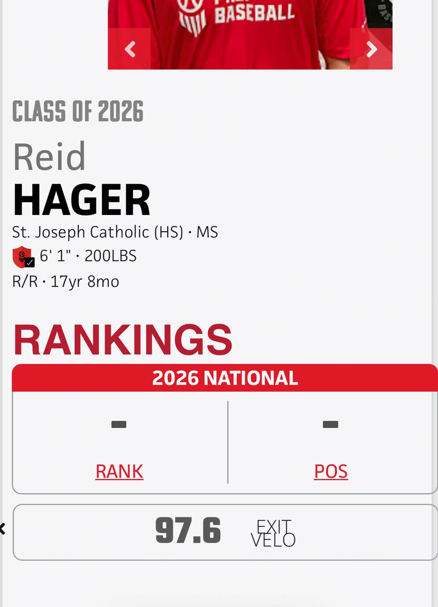 ReidHager_2336's tweet photo. Had a great time at the showcase today put on by @PrepBaseballMS! Season is right around the corner and I’m feeling great! Can’t wait to keep working and grateful for all the opportunities! AGTG @HindsCC_BB @MCCEaglesBSB @GoChoctaws_BB @ECCCBaseball @CLCC_Baseball @t_mould_44 https://t.co/z145Y3AYk7
