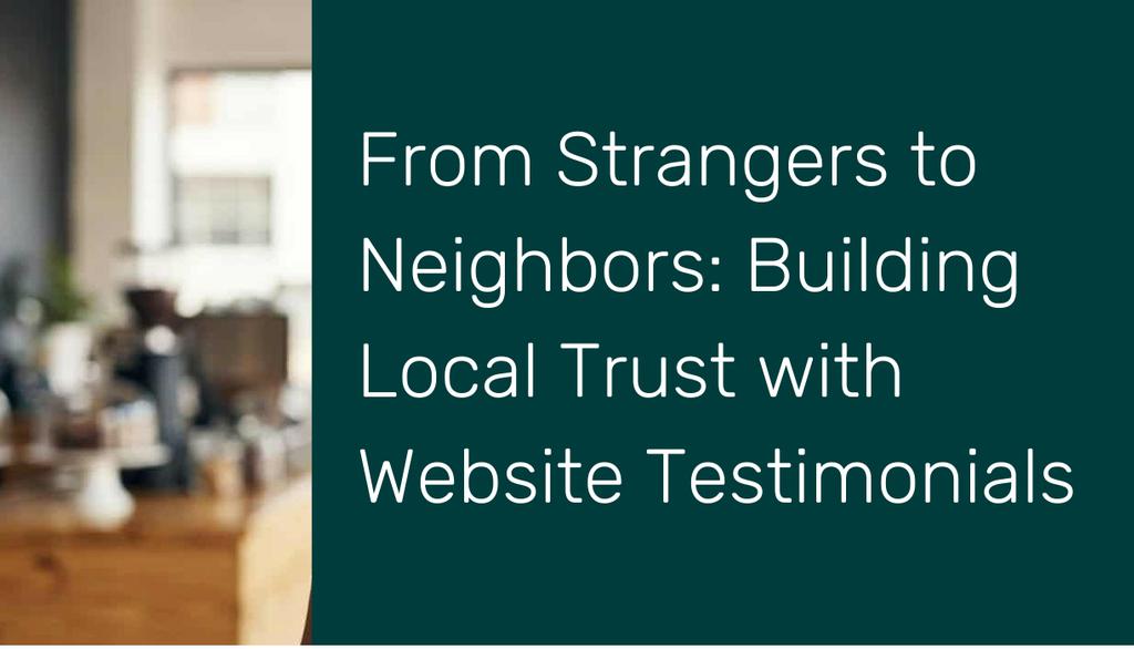 Ideally, your website should integrate directly with platforms like Google Business Profile to pull in your latest, best reviews automatically, formatted to match your brand’s aesthetic.

Read more 👉 lttr.ai/AnSnc

#SmallBusiness #CustomerTrust #LocalMarketing