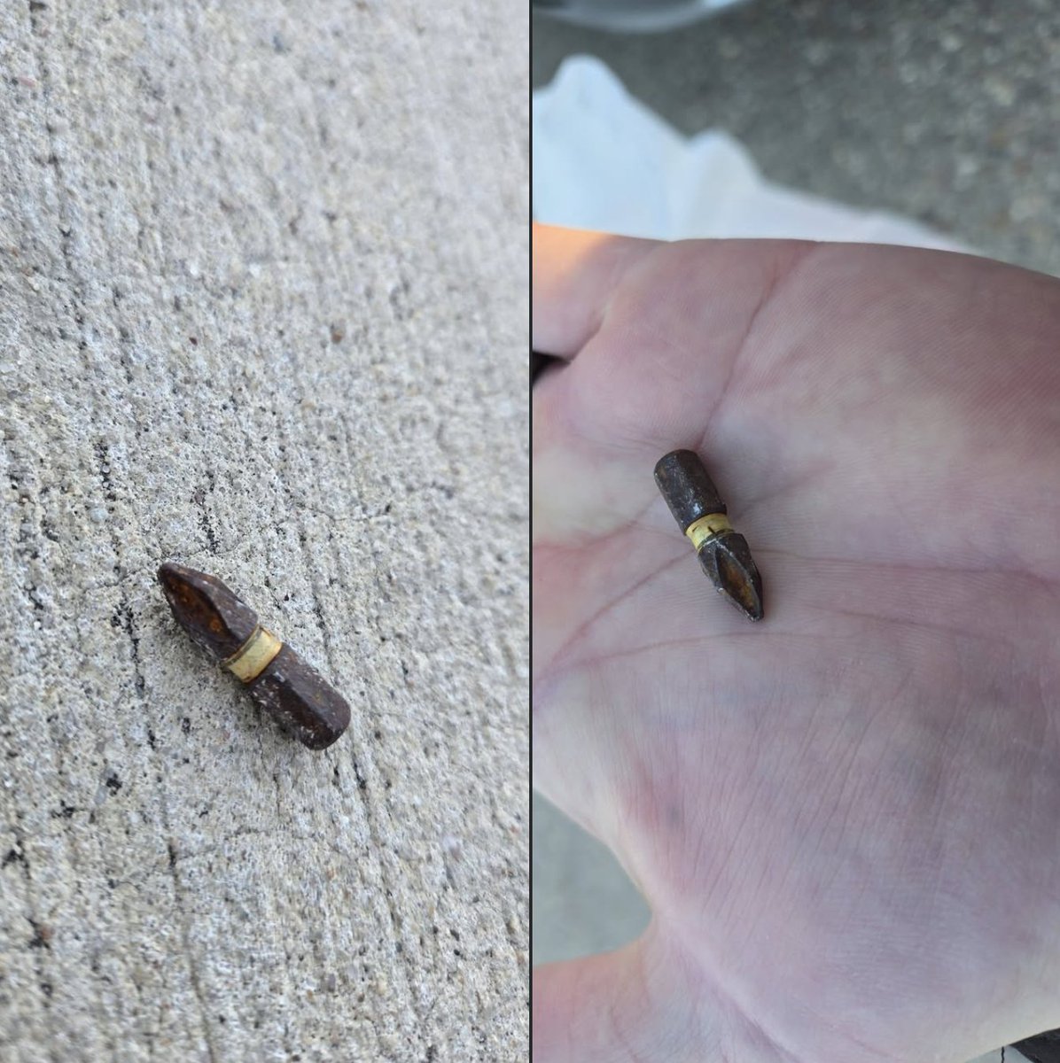 alphafox's tweet image. I found this outside my sons daycare this morning. This is what its like living in the inner city, think of the children.