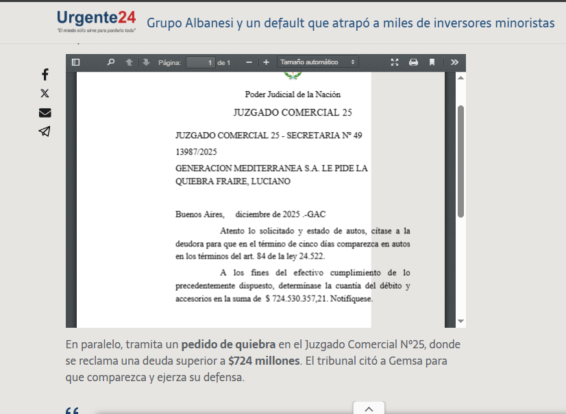 GEMSA ALBANESI pagá!!! tweet media