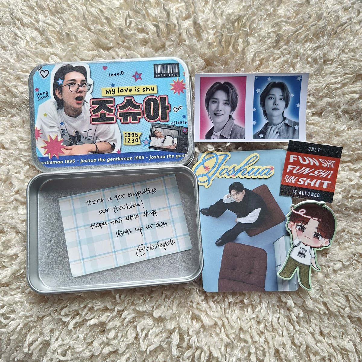 Bellspsj's tweet photo. YEAYYY freebiesnya sudah sampaiii😍. Lucu bangettttt, thank you kakkkk🩷😍🫰🏻@cloviepals https://t.co/lNCU2QQOmz