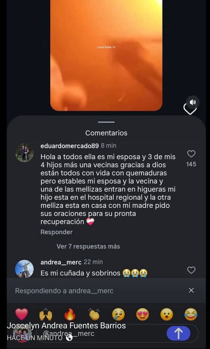 ¡¡ESTÁ VIVA!! | Lograron dar con la madre de los dos guaguas rescatadas por bomberos. Se encuentra en el Hospital Regional de Concepción.