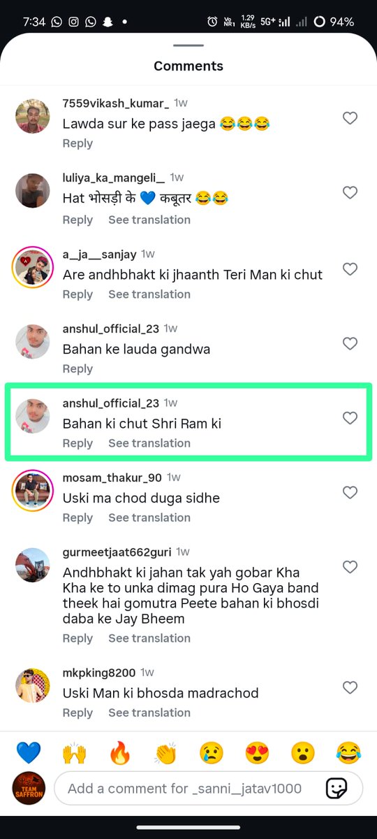 Kuldeep Saffron tweet media