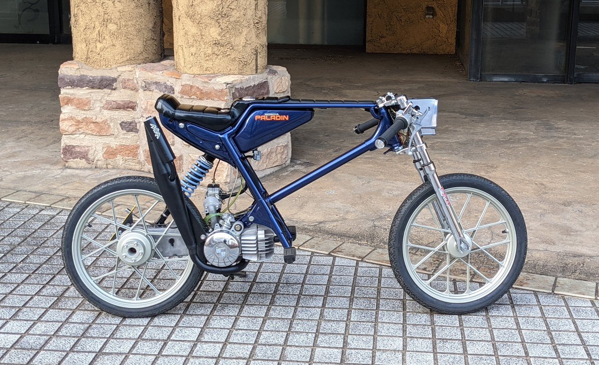 私のも自転車？と言われます
フレームのせいかな