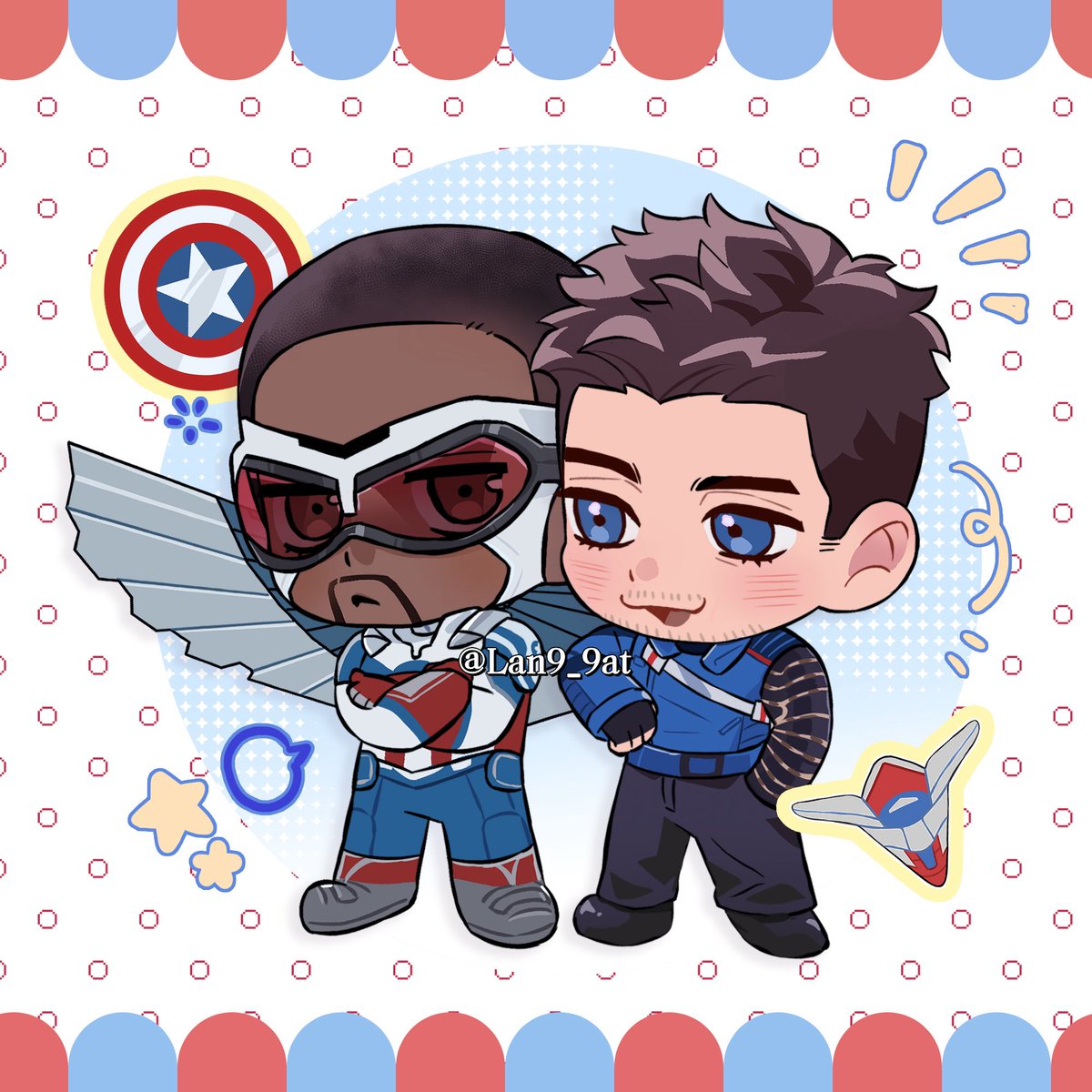 Lan9_9at's tweet image. #sambucky #buckysam