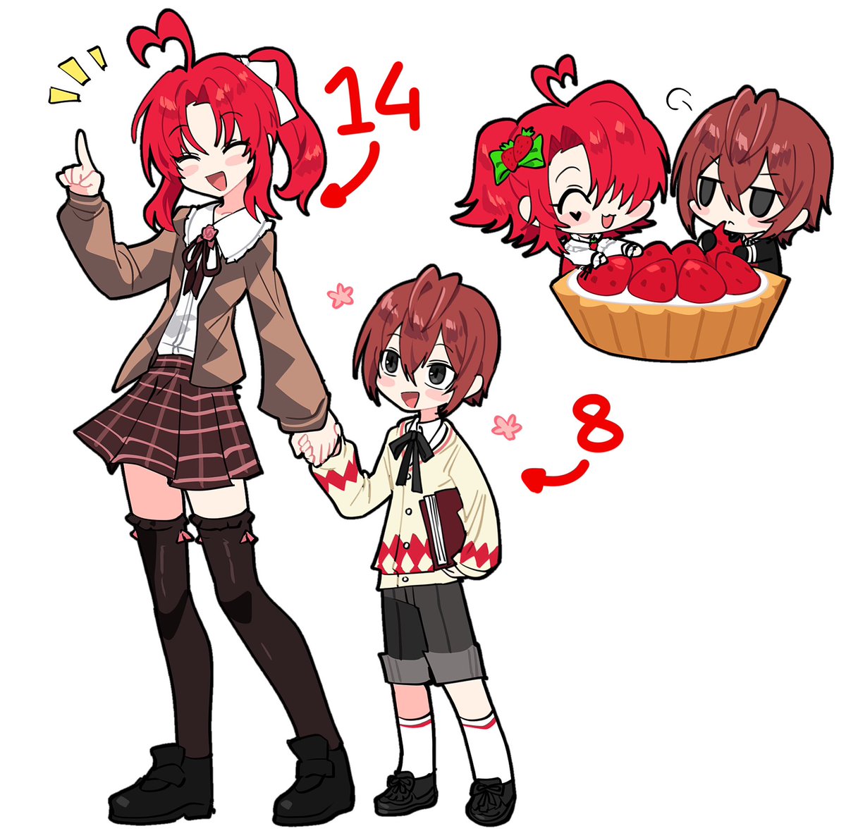 🌹&amp;🍰
surprise! finally publically revealing carmine’s younger design from around when they began babysitting riddle :]💕
-
©️hr92p0 #twstoc