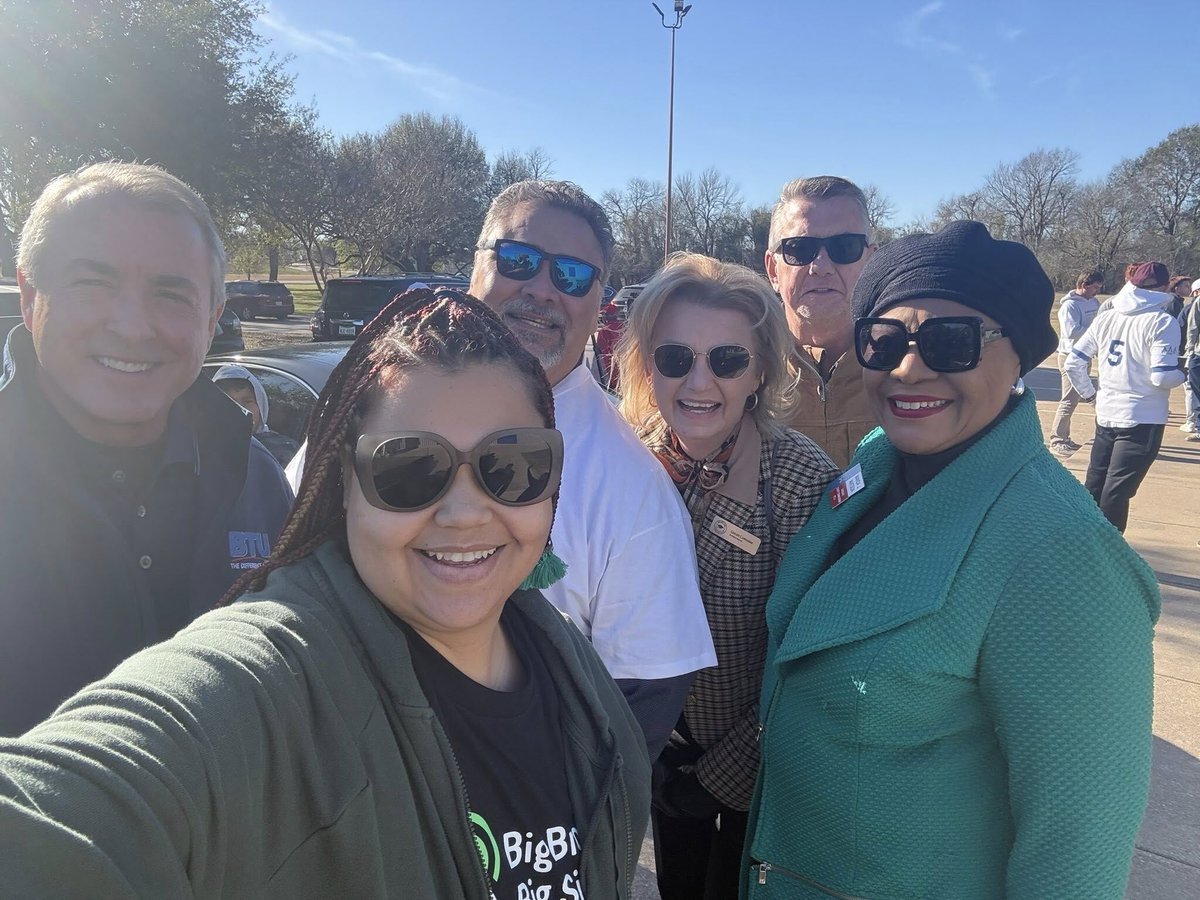 Good day for a march honoring Dr. Martin Luther King, Jr.

Thanks to Amber S Robertson &amp; Victoria Salin for photos &amp; @The Brazos Valley Area Alumnae Chapter of Delta Sigma Theta Sorority, Inc for 30 years organizing!