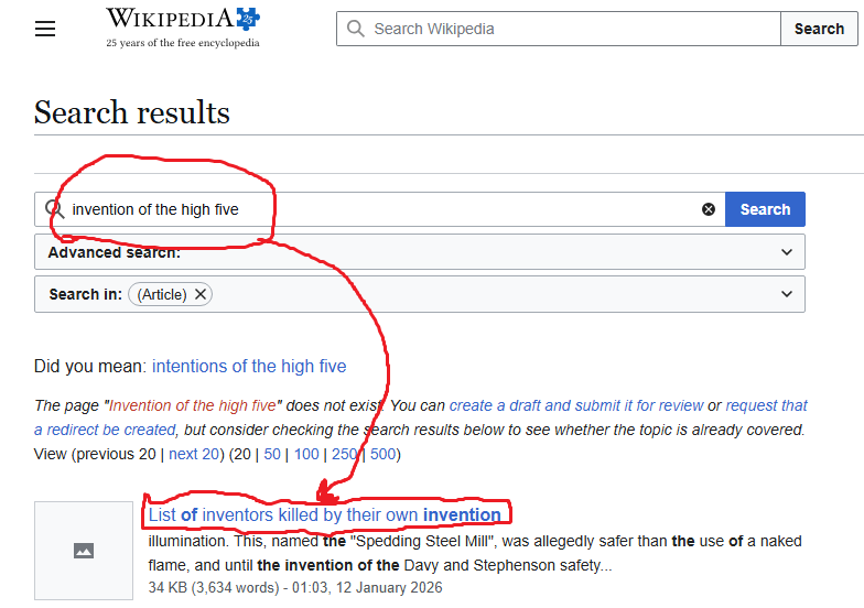 Imagining inventing the high five and being so bad at it that it kills me.