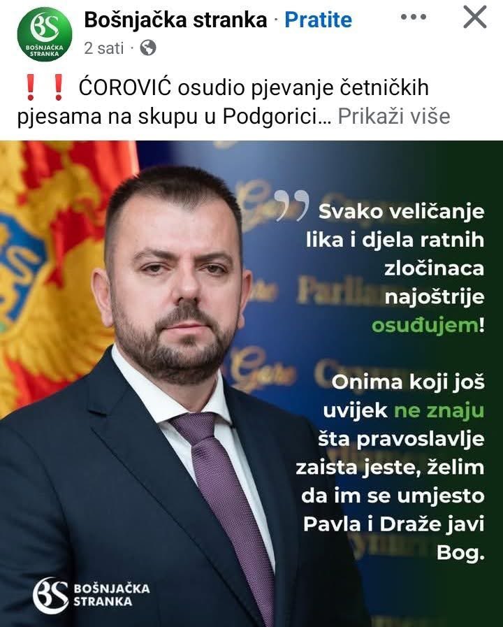 Ne mogu oni pjevat koliko Bošnjačka stranka može osudjivat 🫣