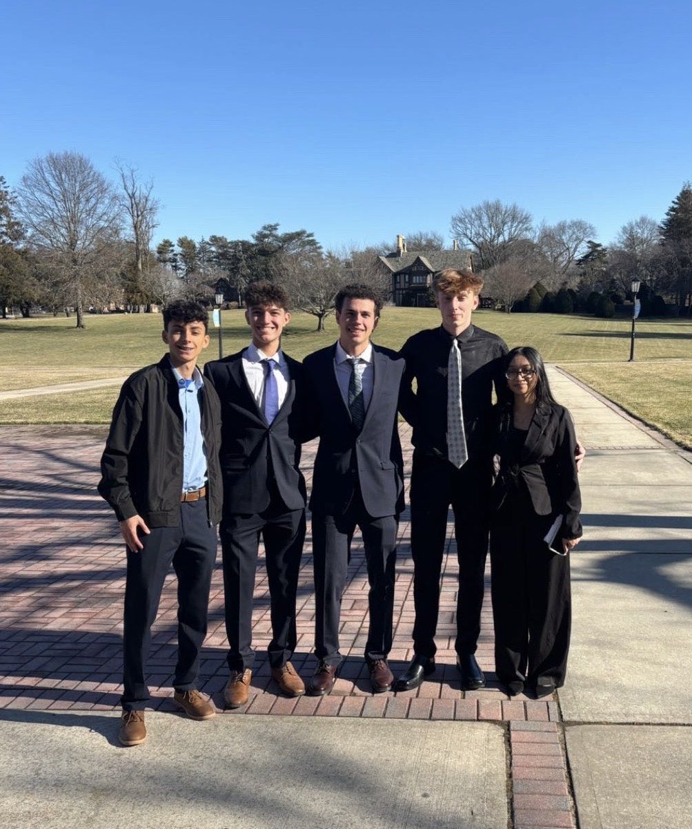 sachemhseast's tweet photo. Eastside Enterprises attended the LIU trade show, business plan was presented by Cole Ernst, Hanoona Mehaboob, Anthony Yanni, Anthony Sacco, and Bryan Orticelli. They took home the Silver Award for the Sales Pitch Competition-a record setting day for the VE team!
@SachemSchools https://t.co/CJdjMsic9q