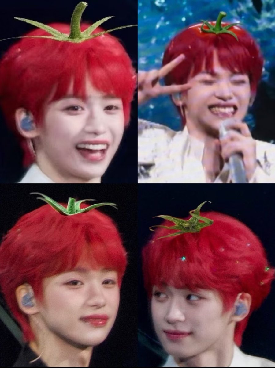 Eustheria's tweet photo. NOOOO THIS IS TOO CUTE😭 TOMATOES ZIYU😭 https://t.co/wlBmfLa5gB