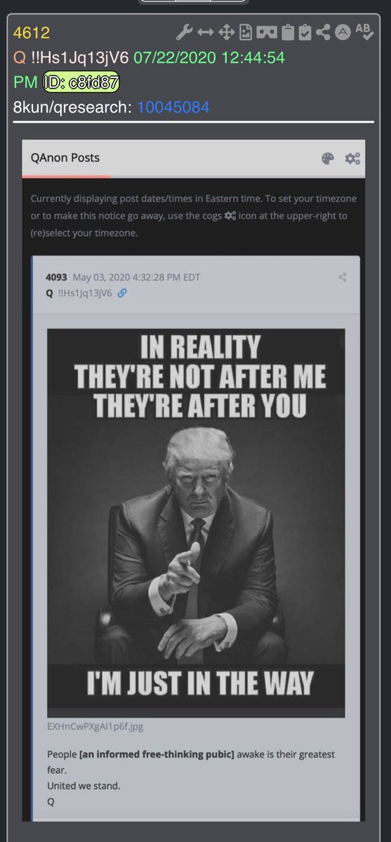 truestormyjoe's tweet image. Trump Admin doing that Q thing AGAIN
