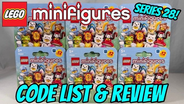 LongsBricks's tweet photo. New Video! Lego Minifigures CMF Series 28! Code List &amp; Review
https://t.co/0G8IaKgGW0
#Lego #LegoMinifigures #LegoCMF https://t.co/52uwdFEyje