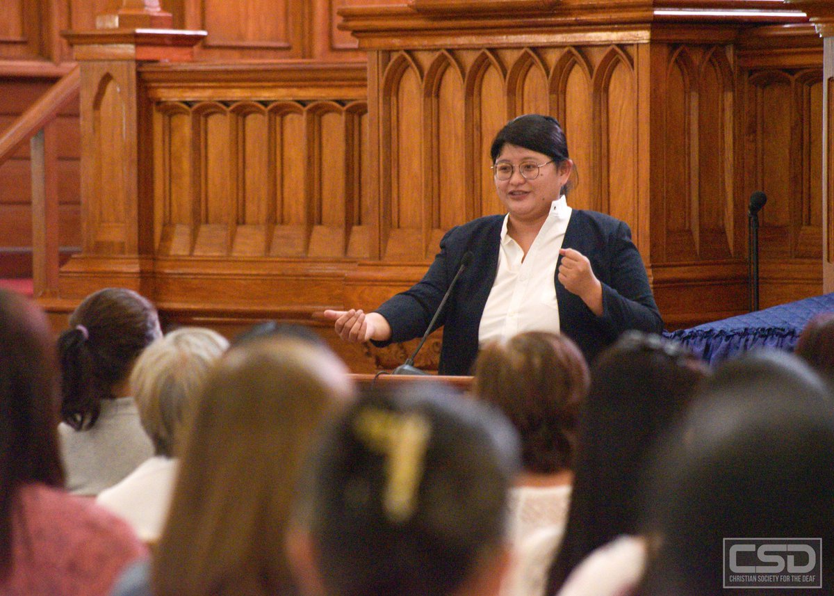 CFO_CSD's tweet image. CENTRAL — Learning to serve with heart and hands. 🤍 Buklod members gained knowledge in Sign Language through the Christian Society for the Deaf (CSD), strengthening faith and unity.