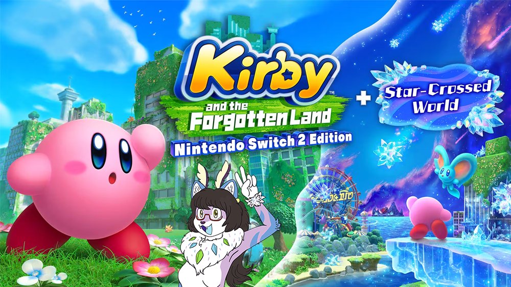 It's time for more Kirby and the Forgotten Land + Star-Crossed World today!

Feel free to stop by and hangout as we continue into the final stretch of the game ❤️

twitch.tv/robinsashiko