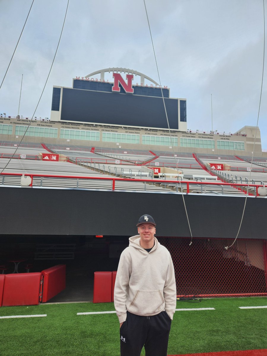 wvanleur9's tweet photo. Thank you @HuskerBaseball for putting on a great camp loved to see everything and learn about the program! @BVLynxBaseball @Rob_Childress @SirianniMike https://t.co/DMKXaq1vwg