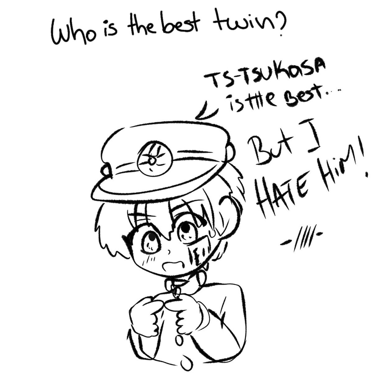 QueenTsumane's tweet photo. Who IS the best twin???

Oh, they know who's the best.

It's a little vicious cycle! But they're each other's favorites. https://t.co/t1sqdgjFDI