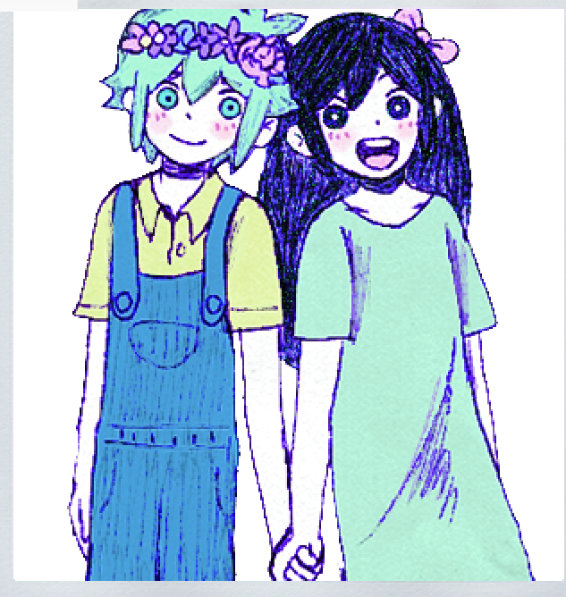 basil tagged Aubrey! #OMORIFANART