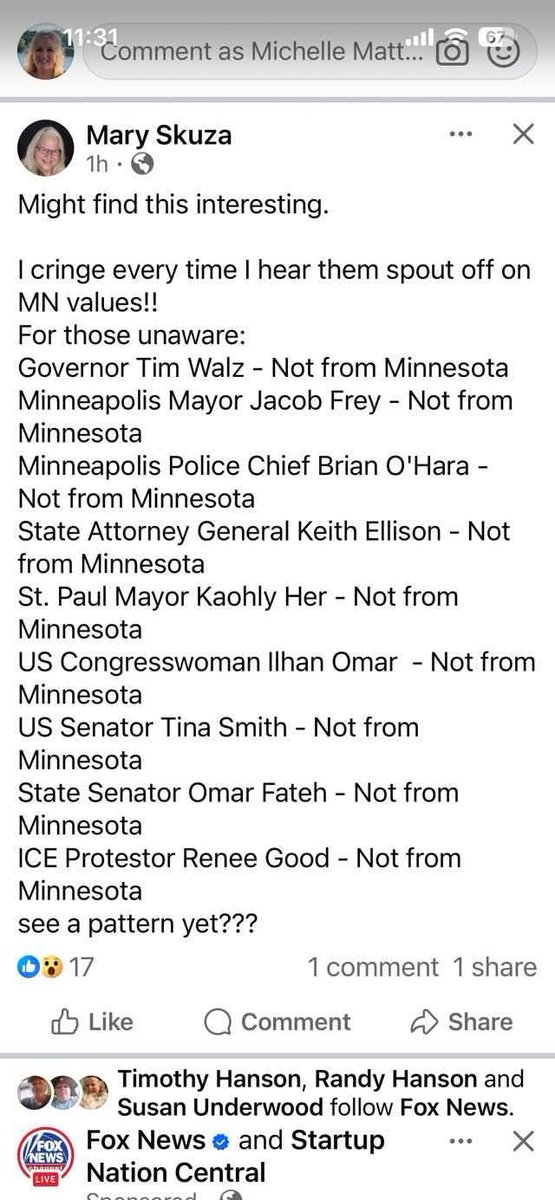 There you have it. My question is why did they choose Minnesota to conquer?