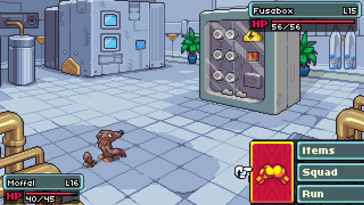 I love it when I have to fight an inanimate object in pokemon-like games