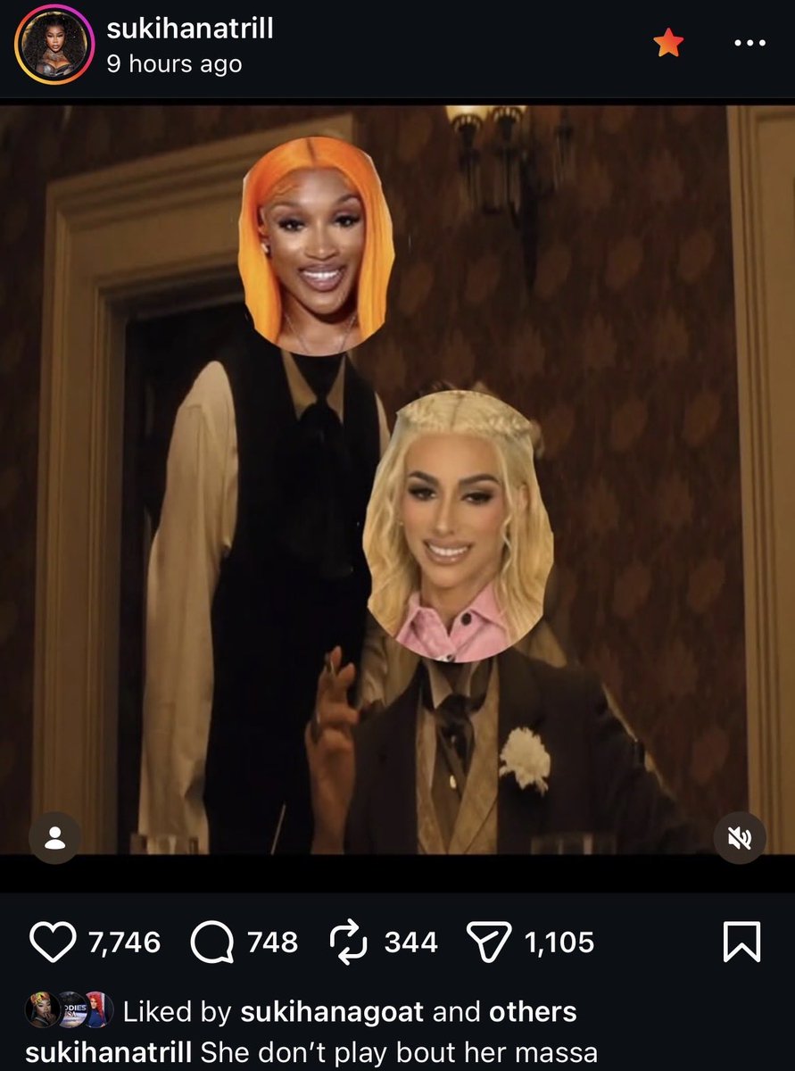 Sukihana with a post on Instagram! ☕️👀 #BaddiesUSA <a href="/sukihanagoat/">Suki WITH THE GOOD COOCHIE</a>