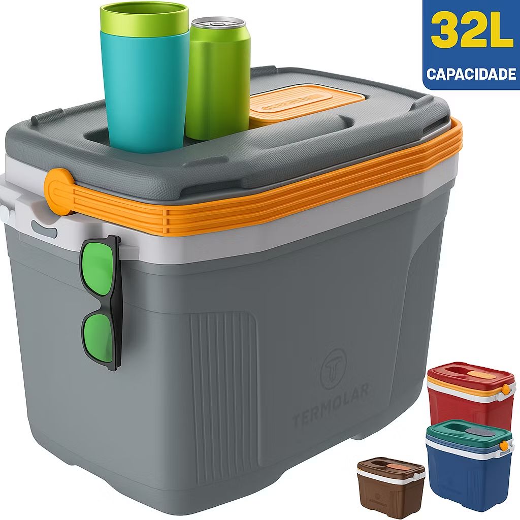 Caixa Térmica 32 Litros Cabe 45 Latas Air Flow Alta Qualidade Escolha Sua Cor - Termolar Original por R$104,99 - R$119,99. Compre na Shopee agora! s.shopee.com.br/6KyKGdJ7TC?sha…