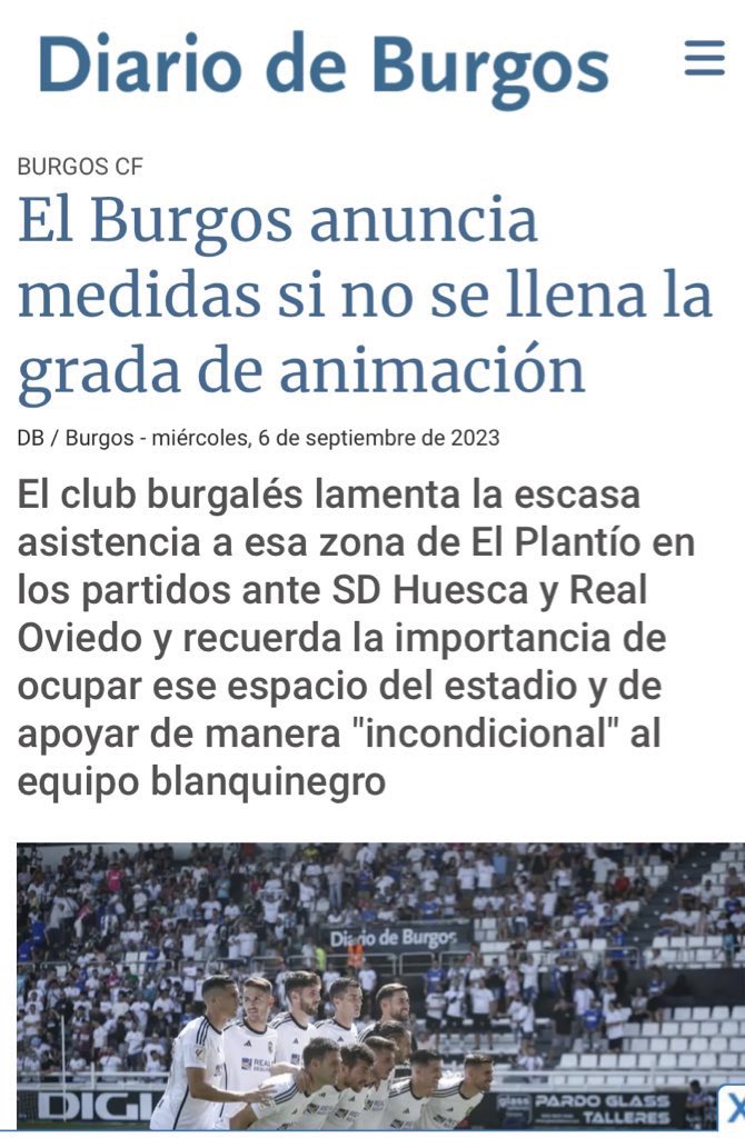 RVc1928's tweet image. Dejando a un lado los complejos de los burgaleses, hay que reconocer que hay días que Zorrilla es un cementerio, pero los días que esta medio bien suena 100 veces más que ese futbolín, la última vez 700 tios silenciamos ese campito.