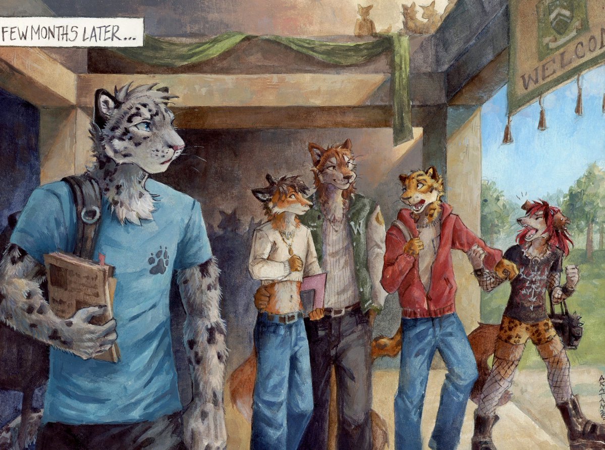 Akatan_art's tweet image. Coffee Shop- Part 7