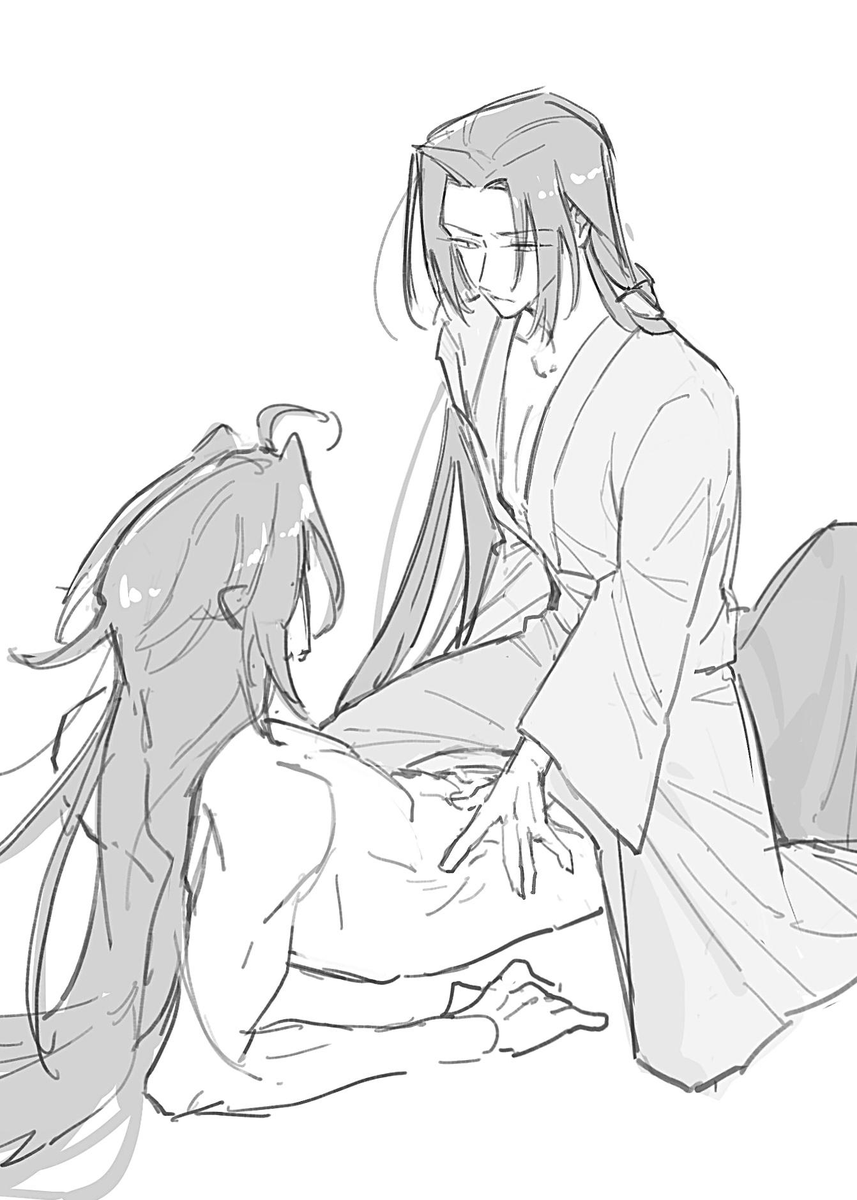 sutecha_'s tweet image. #Chengxian #Xiancheng #羨澄                                                     

(Art by 4999353239 on Lofter. Posted with permission.)