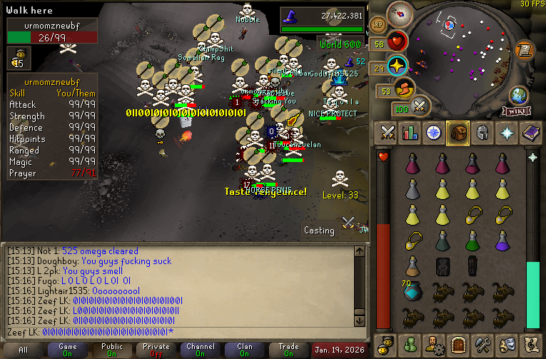 FOR THE FIRST TIME IN MONTHS..... 525 TRIED A SOLO TRIP 💰

WE QUICKLY SPY HIT THEM X3 AND FORCED THEM INTO A CC WITH SL.🤣

WE PROCEEDED TO FARM 525+SL FOR THE NEXT HOUR. THANKS FOR BEING SO PREDICATABLE AND FOR THE FARM!