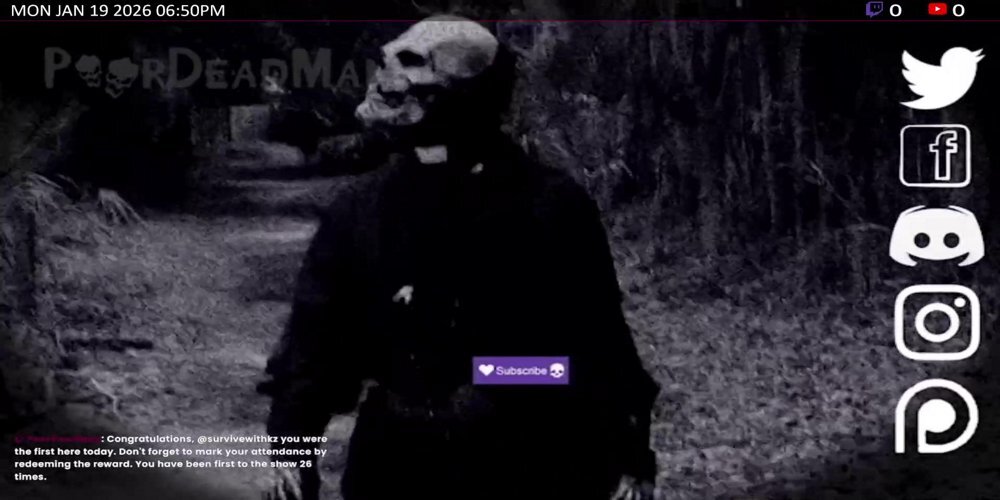 PoorDeadMan's tweet image. The PoorDeadMan show is #LIVE on @Twitch !!! 
Come hang out with me 🖤

🡆 Click Here: ift.tt/8qWeS6r 

#VTuber #VTuberEN #Twitch #Gaming #FYP #Gamer #YouTube