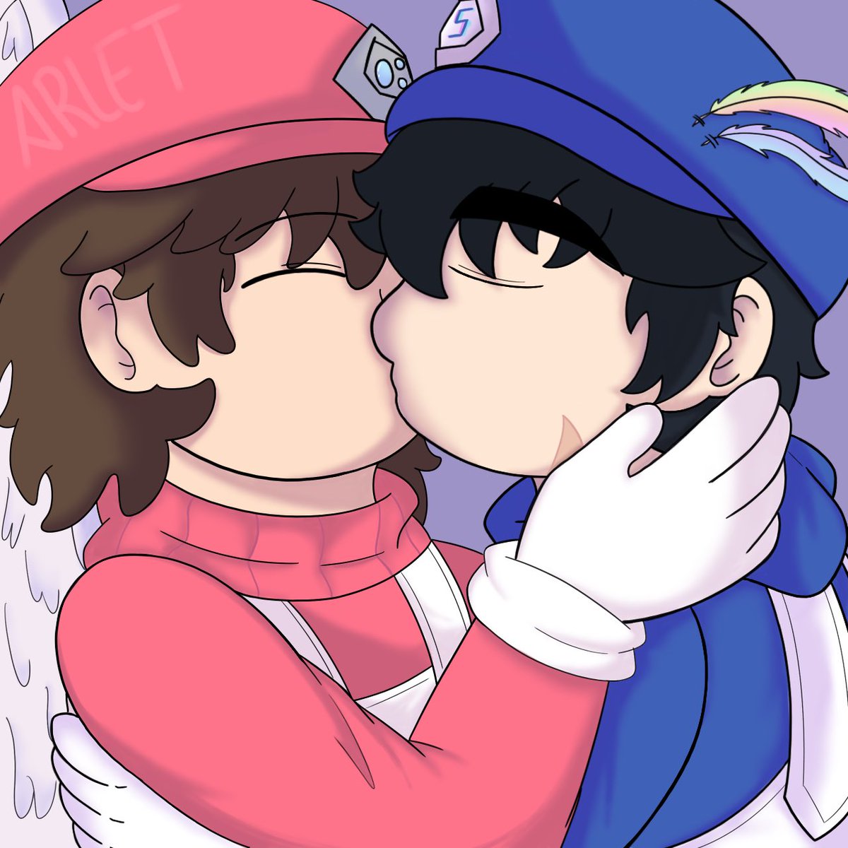 Have some FeatherMeme art 🩷🩵

#smg4au #Smg4oc #Smg4 #Smg4sona #FeatherMeme