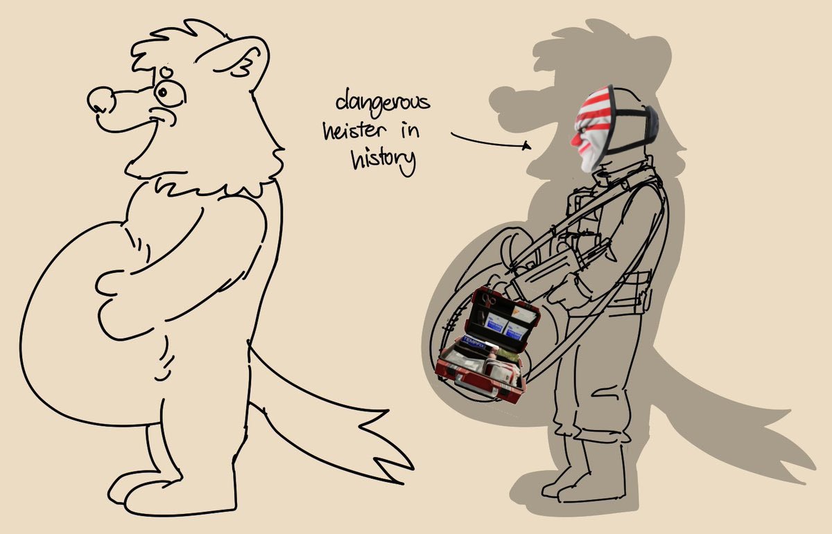 AnMyLi's tweet image. Shhh. He's doing stealth.