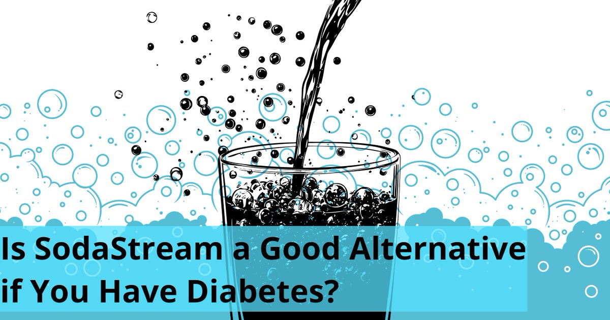 MyDiabetesTeam's tweet photo. While SodaStream may give you better control over what goes into your glass, can it be a good alternative for those with diabetes who are having a harder time finding alternatives to carbonated beverages?🥤 Check out pros and cons here: https://t.co/jixlM0x8Hn #HealthySwaps https://t.co/MstD9KYNsd