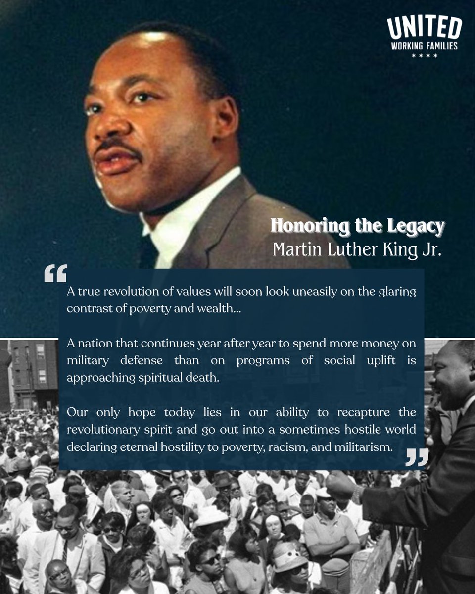 UWFIllinois's tweet photo. As we celebrate the life and work of Martin Luther King Jr. today, we know that honoring his legacy requires a commitment to collective action. https://t.co/DQLF1BQ7Fa