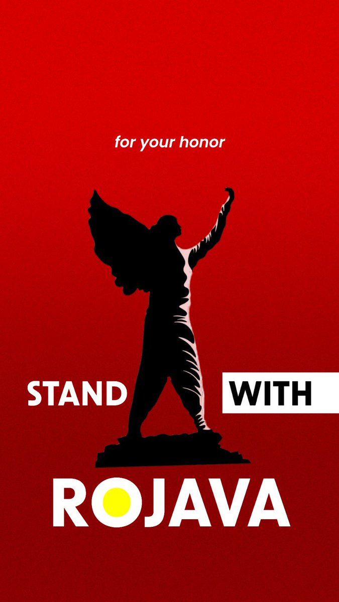 ixbaran2's tweet image. I stand with #Rojava 
#RojavaDefend