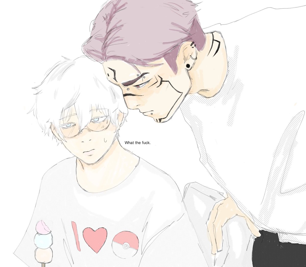 nuuppeppo's tweet image. #sukugo nerdjo and fratkuna