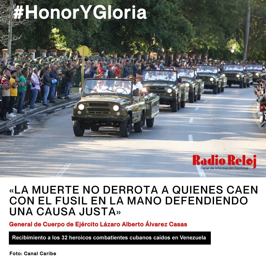 Traen consigo el ejemplo imperecedero de la entrega, del valor, de la fidelidad a los más nobles ideales del hombre!!!
