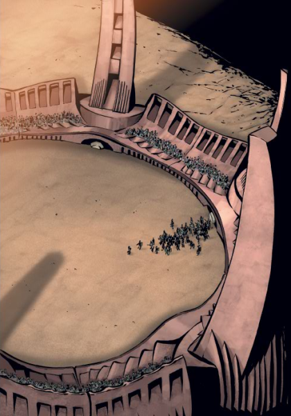 [Spherus Magna] The inside of the Arena Magna, biosector01.com/wiki/Great_Tou…