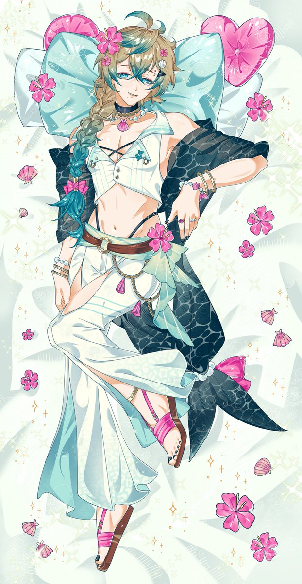 Absolutely beautiful piece by @//deargardenia_ !!! Thank you again for the stunning artwork 🥺.

I’ll likely be using this for a second outfit, so please stay turned in the future for that, hehe…

Like + rt appreciated >_<