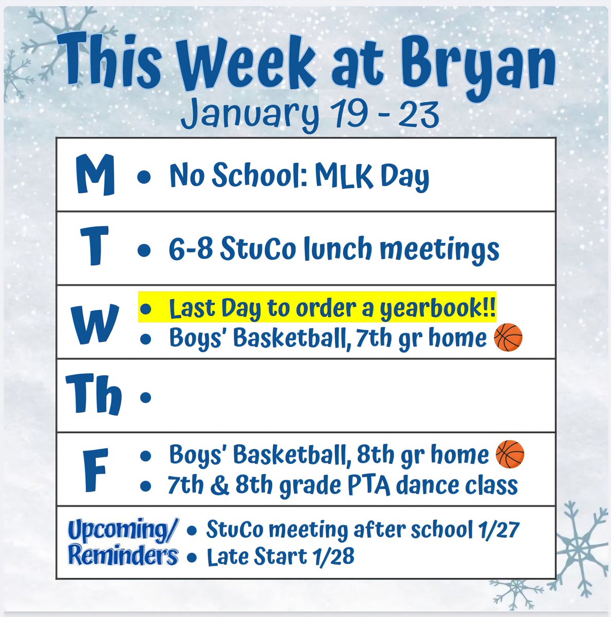 Bryan Middle School tweet media