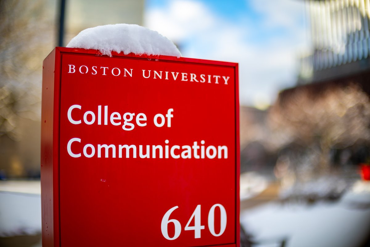 College of Communication, Boston University tweet media