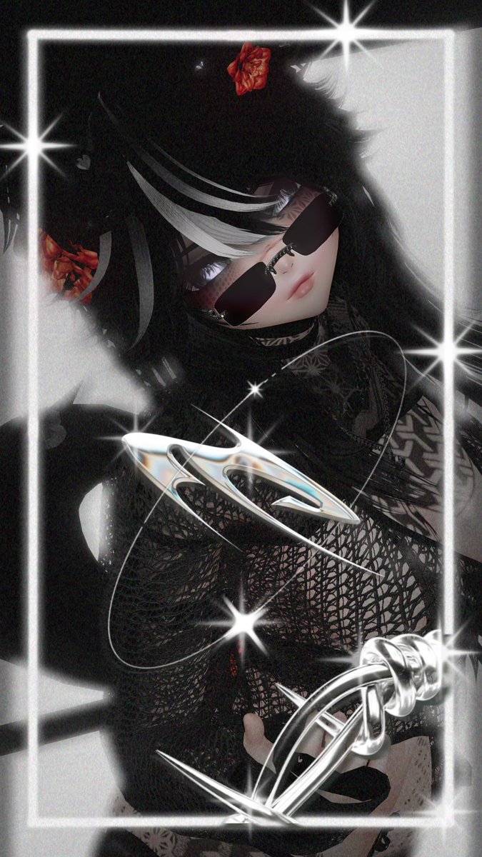 Your face expresses fib to me.

Kuro (edit) by <a href="/MimiiuVRC/">Mimiiu</a> 
#vrchat #VRChatPhotography