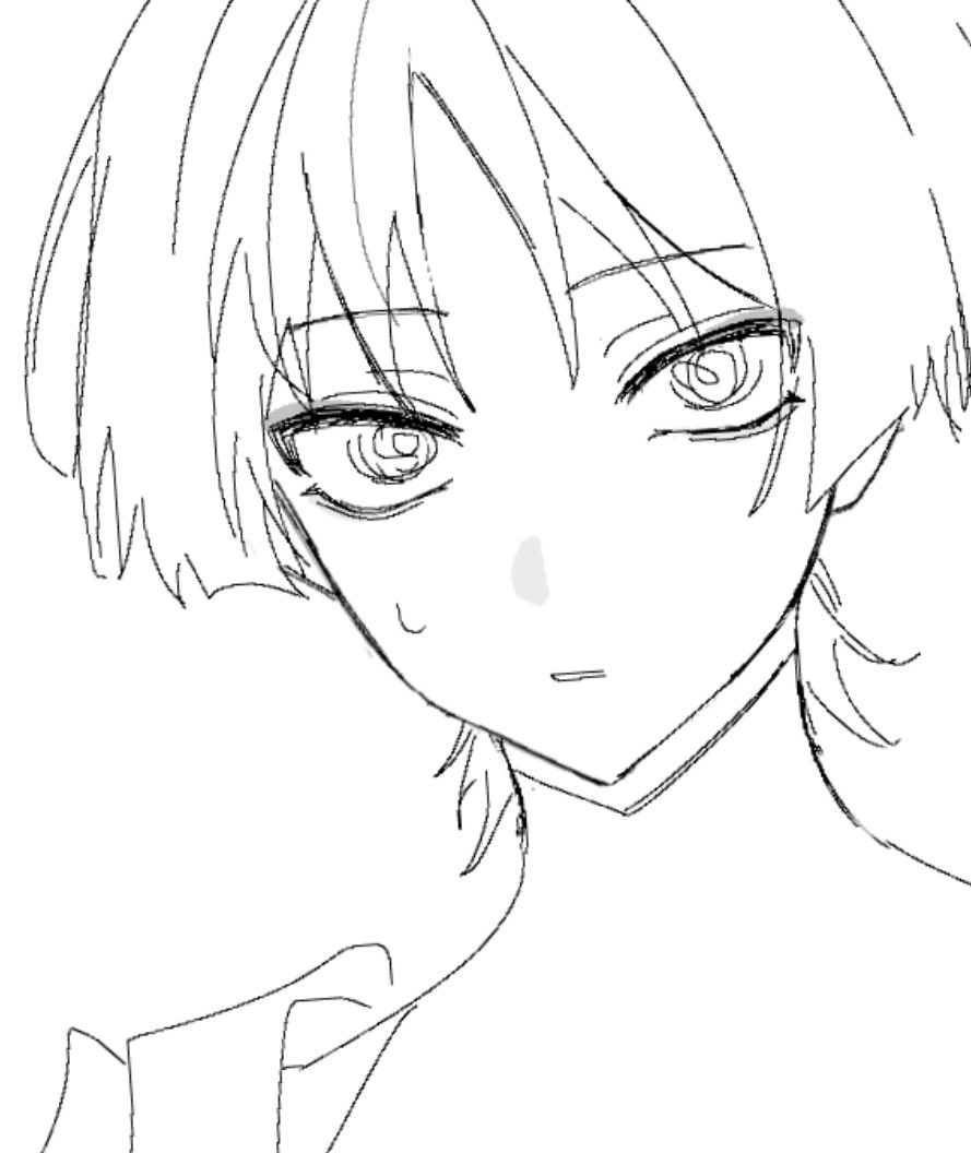 Wanderer_eroi's tweet image. モデル見ながら描いたんだけどひょっとしてこいつ赤ちゃん？