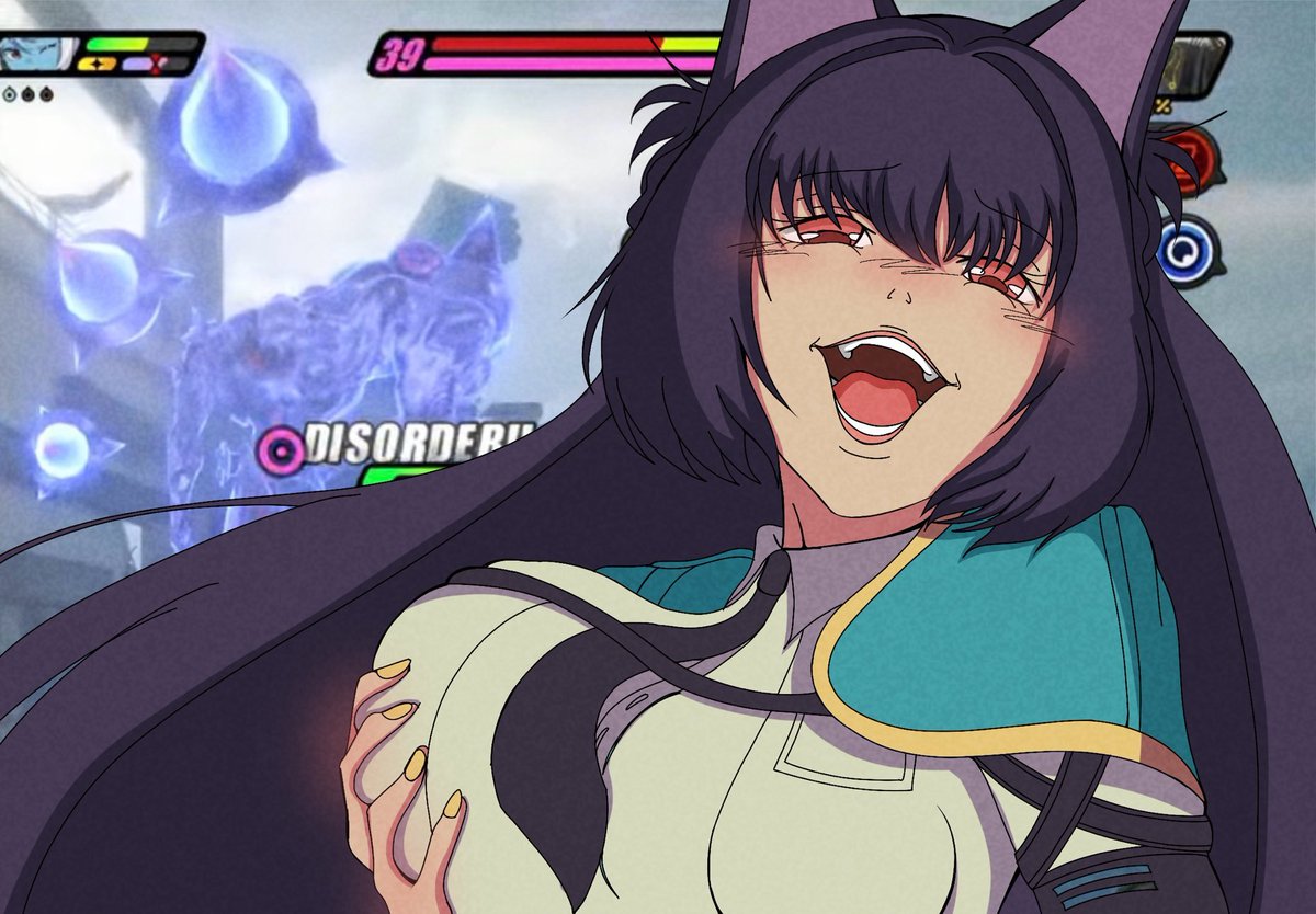 ZZZAnonymously's tweet image. when you hit that miyabi mono ice 3 eba in a single stun window w/ soukaku, lycaon and yuzuha